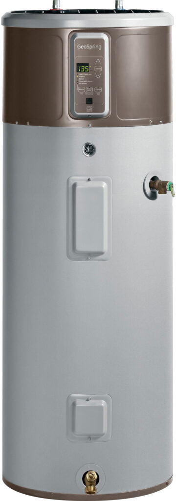 GE GEH50DEEDSC 22 Inch Hybrid Electric Water Heater With 50 Gallon 