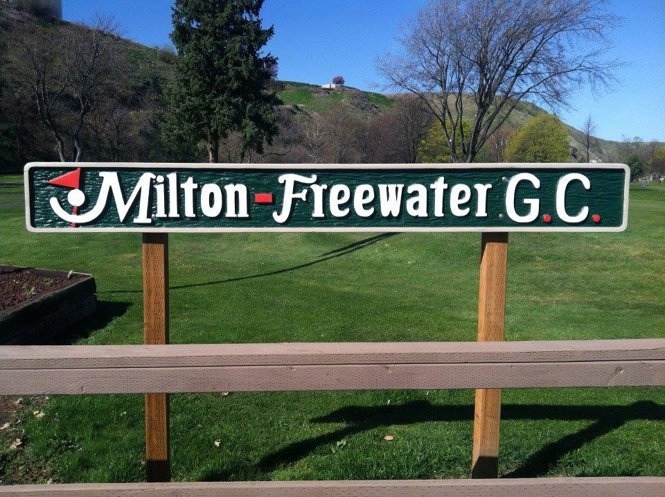 Milton Freewater Municipal Golf Course City Of Milton Freewater Oregon
