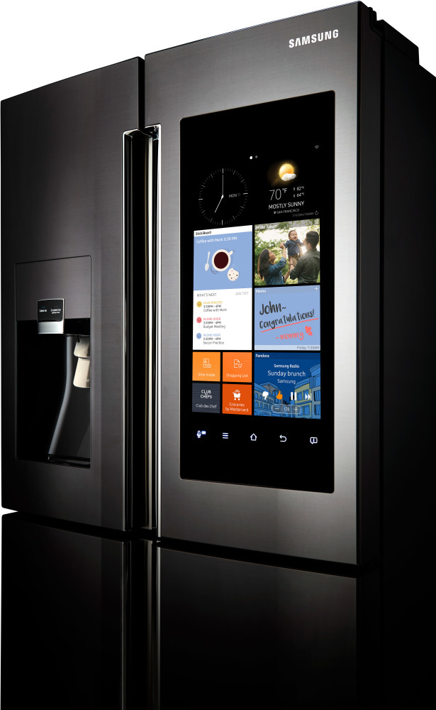 Samsung RF22K9581SG 36 Inch Counter Depth 4 Door Refrigerator With 