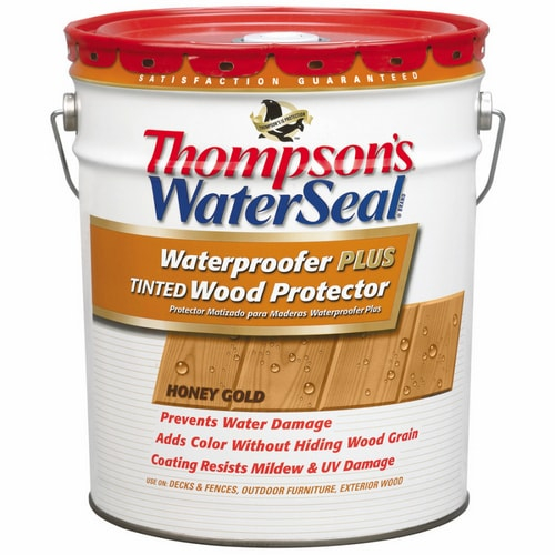 Thompson s WaterSeal 5 Gallon Sheer Honey Gold Waterproofer Plus Tinted 