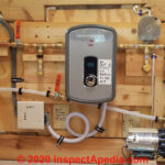 Rheem Tankless Electric Water Heater Leak Repair Point Of Use Water