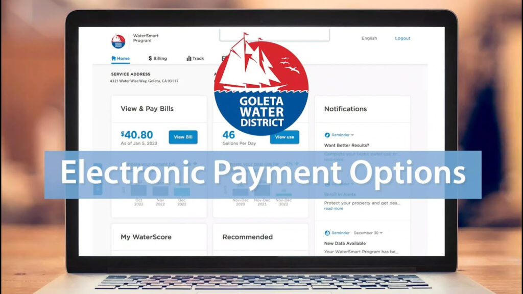 Goleta Water District Electronic Payment Options Video YouTube