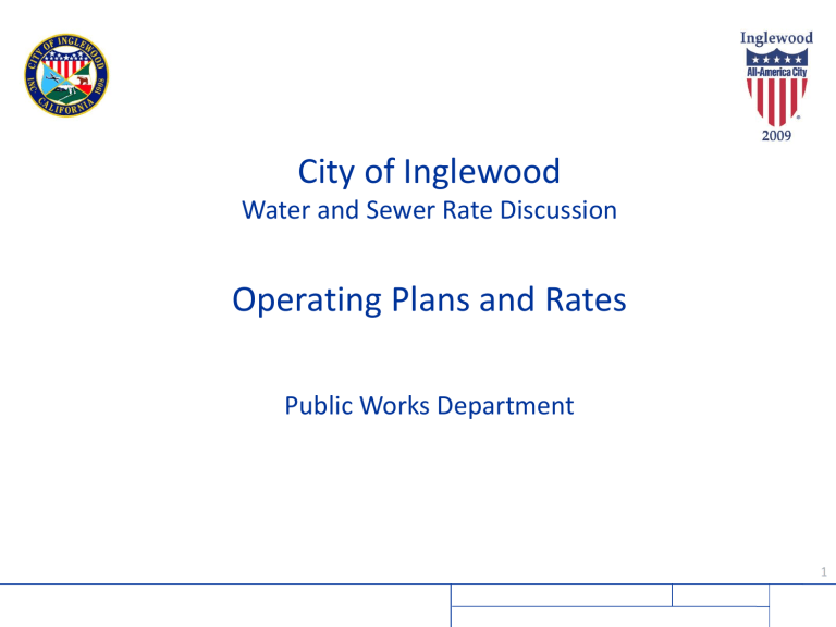 Water And Sewer City Of Inglewood